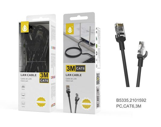 Cabo Ethernet CAT6 B5335 3 metros
