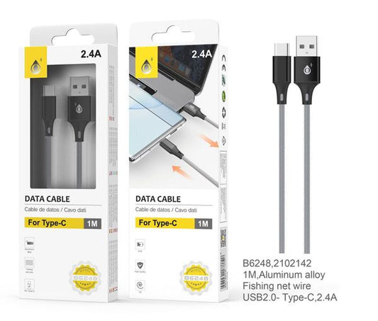 Cabo de Dados Alumínio (S.Basic Kratos) Tipo C B6249