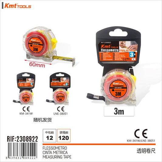 Fita Métrica Tranparente 3M