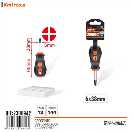 Chave de fenda de manual 6*38+