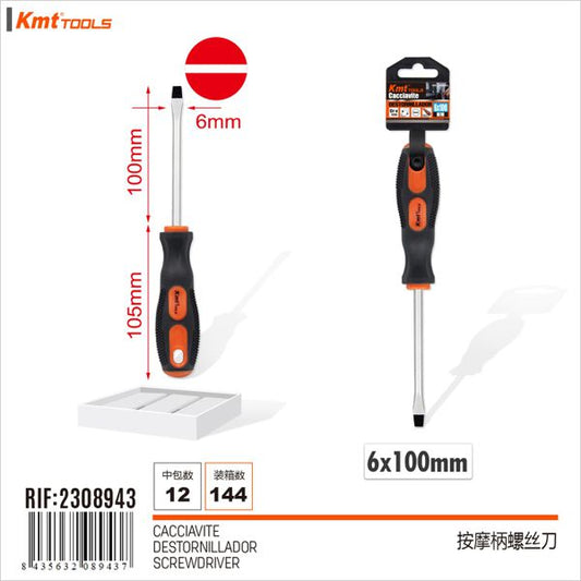 Chave de fenda de manual 6*100-