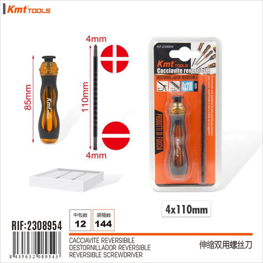 Conjunto Chaves de Fendas 4*110mm