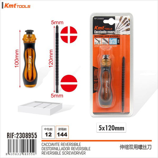 Conjunto Chaves de Fendas 5*120mm