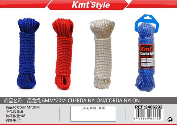 Corda Nylon 6*20mm
