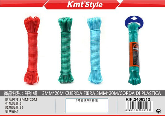 Corda Fibra 3mm*20m