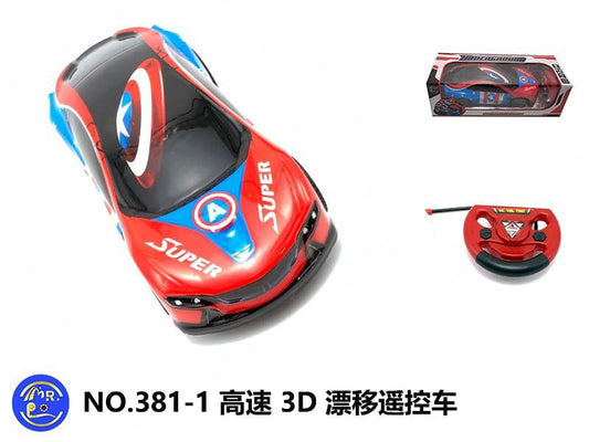 CARRO TELECOMANDADO CAPITAO AMERICA