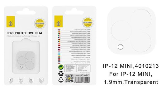 Protetor de vidro para câmeras iPhone 12 Mini (5.4 Pulgadas)