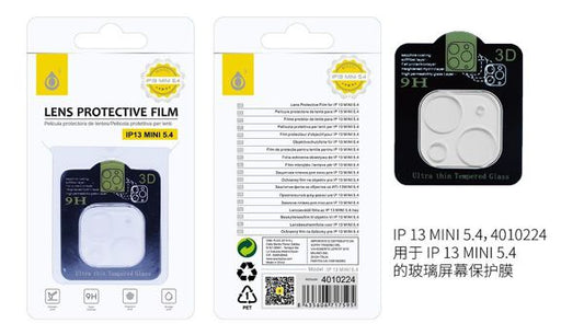 Protetor de vidro para mini câmeras iPhone 13 Mini