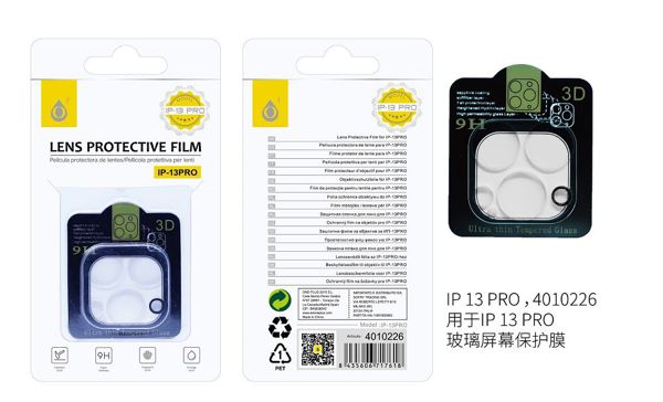 Protetor de vidro para câmeras iPhone 13 Pro