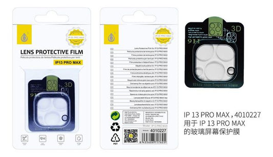 Protetor de vidro para  câmeras iPhone 13 Pro Max