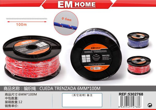 Corda de Trançada 6*100m