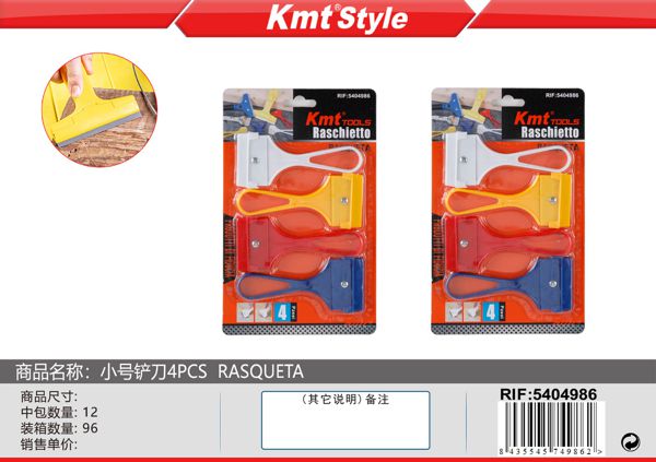 Raspador 4pcs