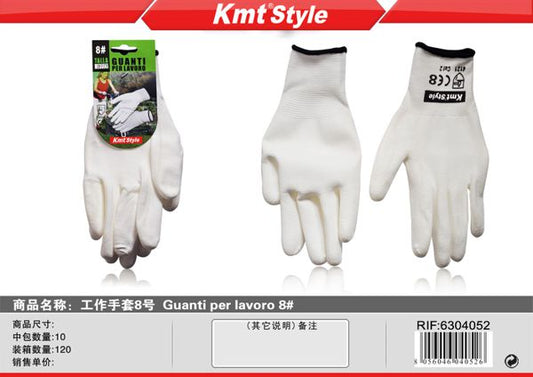 Luvas De Trabalho 8#