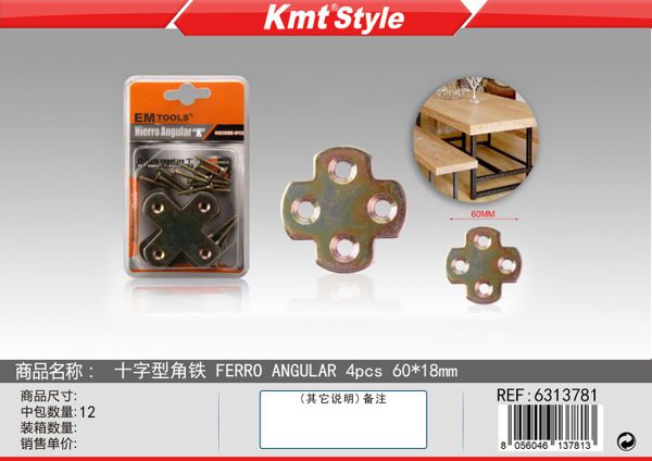 FERRO ANGULAR 4pcs 60*18mm