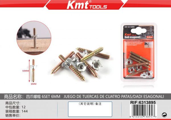 Parafuso Com Porca 6mm