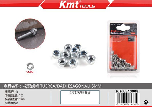 Porca De Parafuso 36pcs 5mm
