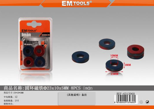 Ferro Magnético 23x10x5mm 8pcs