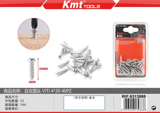 Parafusos 4*20 40pcs