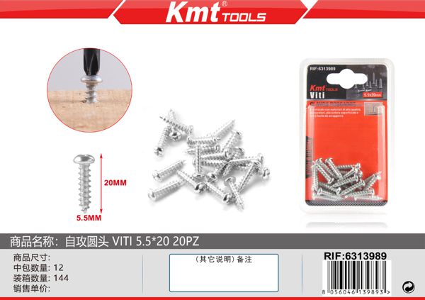 Parafusos 5.5*20 20pcs