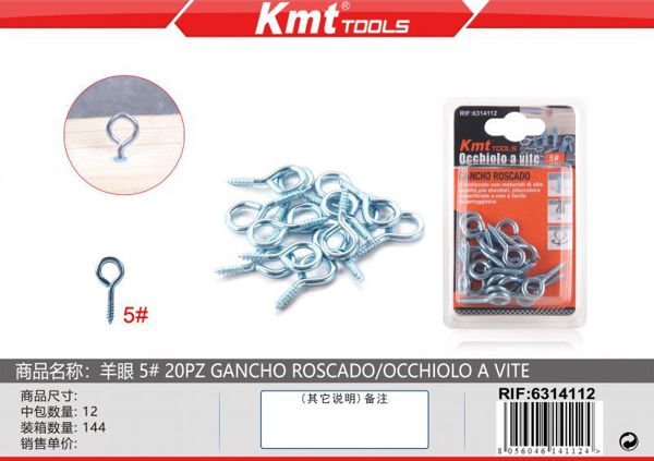 Gancho Fechado 5# 20pcs