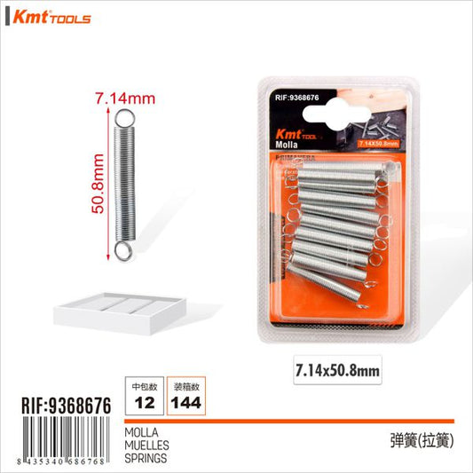 Molas 7.14*50.8mm 10pcs