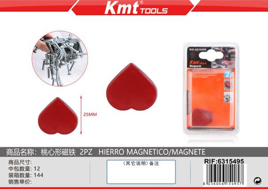 Iman Forma Coração 2PCS