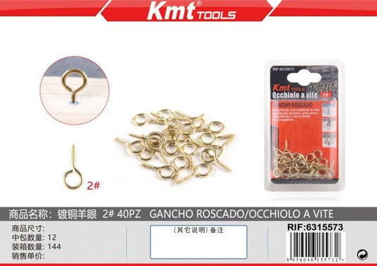 Gancho Fechado 2# 40pcs