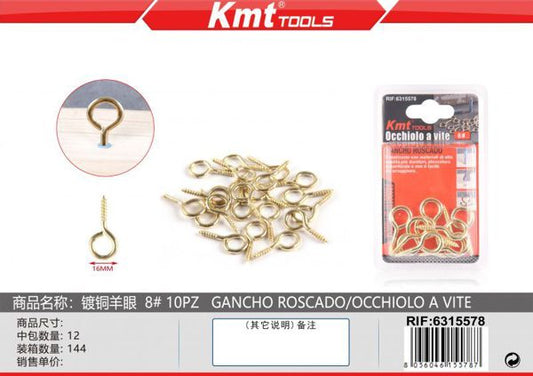 Gancho Fechado 8# 10pcs