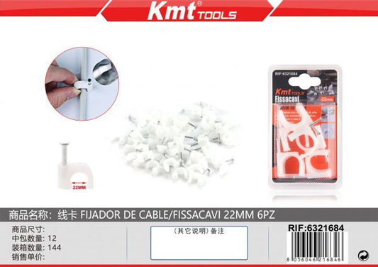 Abracadeira Para Cabos 22mm 6pcs