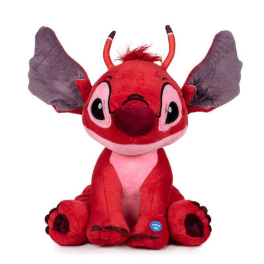 STITCH VERMELHO PELUCHE C/ SOM 30CM
