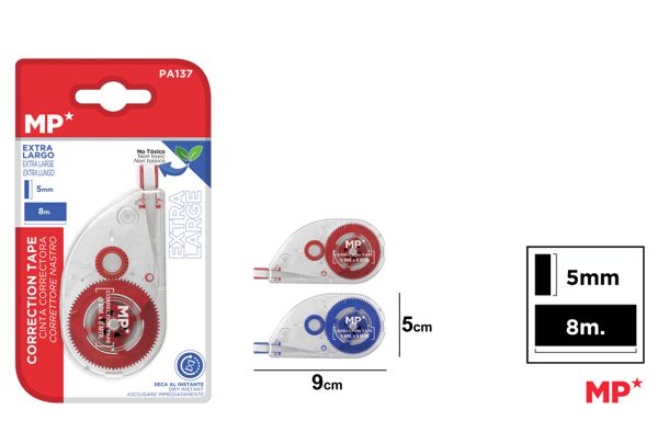 CORRETOR FITA 5MM*8M