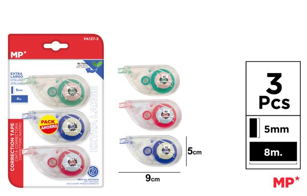 CORRETOR FITA 5MM*8M PACK