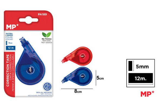 CORRETOR FITA 5MMX12M