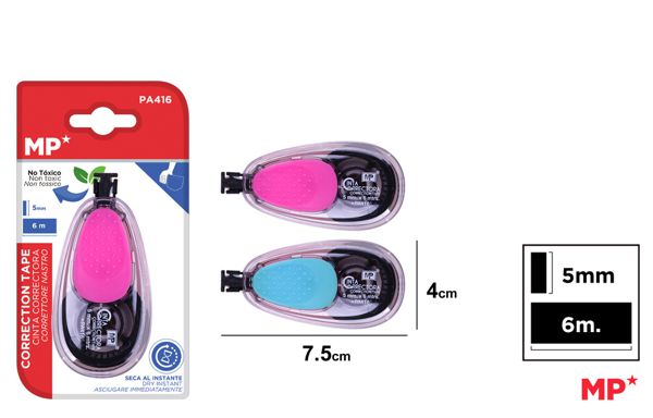 CORRETOR FITA 5MMx6M