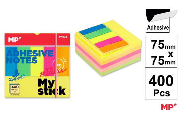 PACK NOTAS ADESIVAS E BANDERITAS