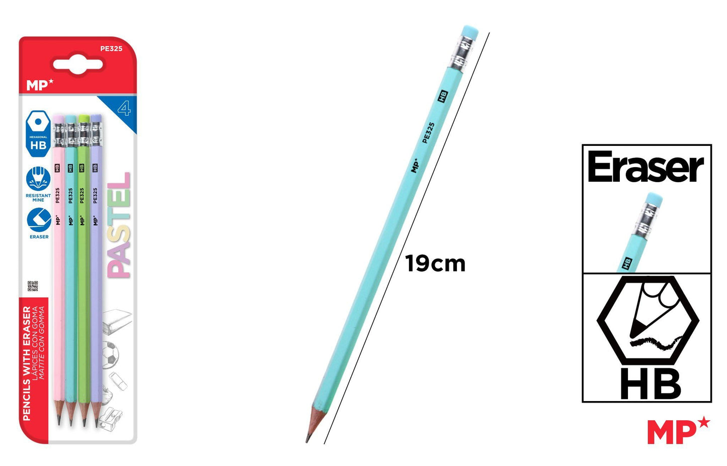 LAPIS ALTA CALIDAD COM GOMA