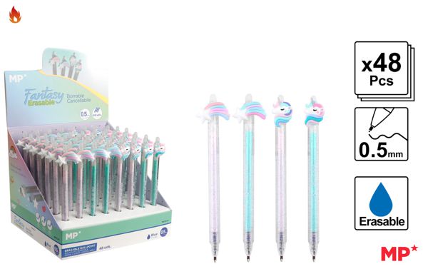 EXP. CANETA APAGAVELS FANTASíA UNICORNIO