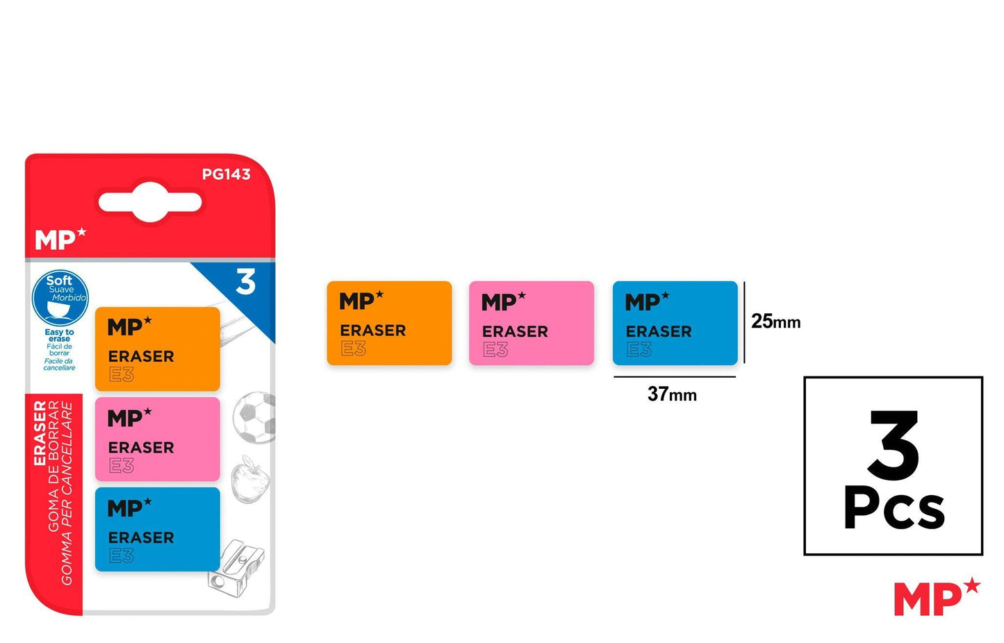 BORRACHA ESPECIAL 3UD