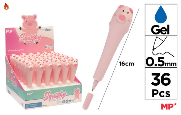 CANETA SQUISHE PORCO  0.5MM