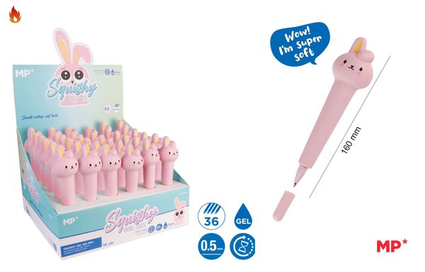 CANETA SQUISHE COELHO  0.5MM