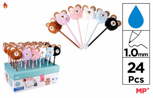 CANETA POMPOM FANTASíA URSO