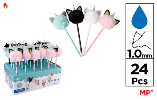CANETA POMPOM FANTASíA UNICORNIO