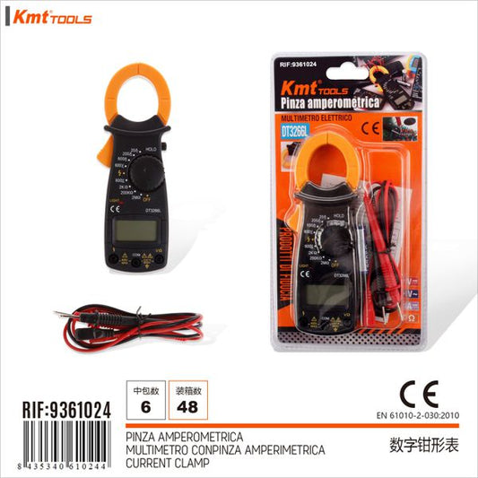 Multimetro Digital com Pinças