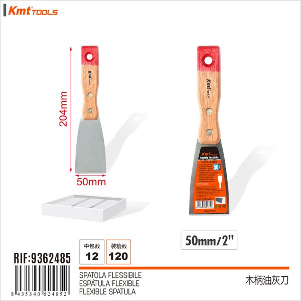 Espatula C/Cabo De Madeira 50mm