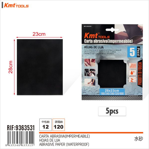 Folha de Lixa 6PCS