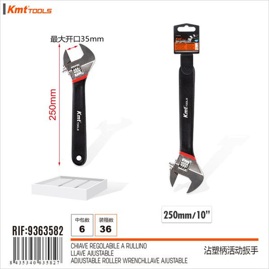 Chave ajustável com cabo de plástico 250mm