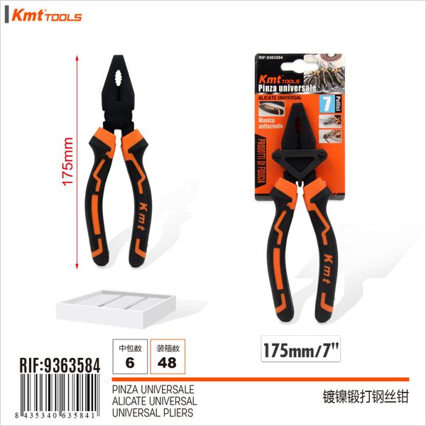 Cortadores de fio forjado niquelado 175mm 6320564