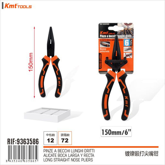 Alicate Ponta Agulha Niquelado 150mm 6320576