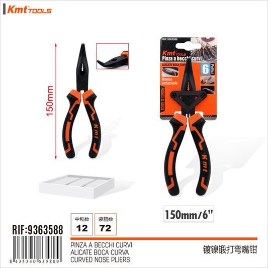 Alicate Bico Curvo Niquelado 150mm 6320571