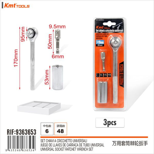 Jogo De Chaves Roquete 3pcs